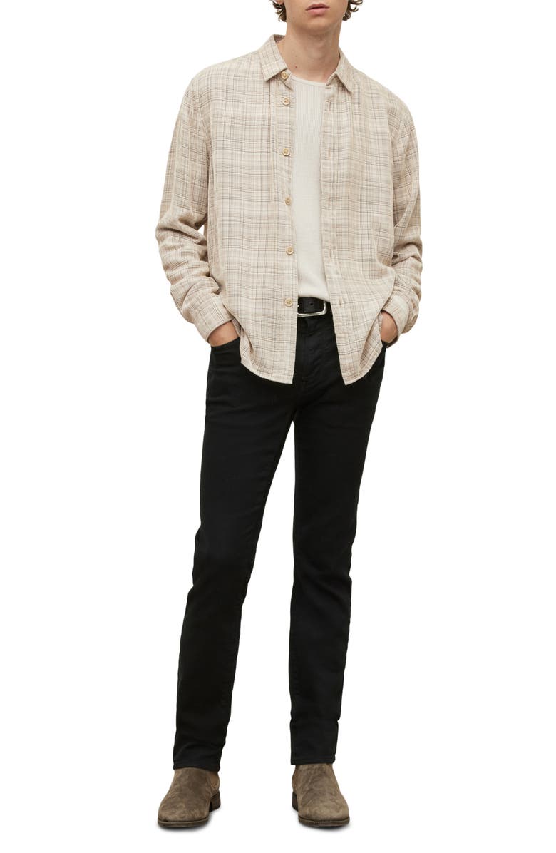 John Varvatos Plaid Corduroy Overshirt, Alternate, color, 