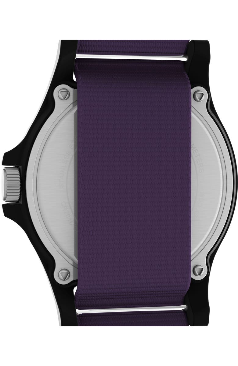 Timex<sup>®</sup> x Fortnite<sup>®</sup> Acadia NATO Strap Watch, 40mm, Alternate, color, Purple