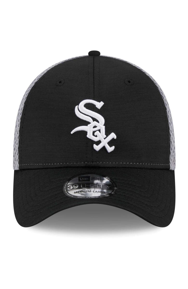 New Era Men's New Era Black Chicago White Sox Neo 39THIRTY Flex Hat, Alternate, color, Black