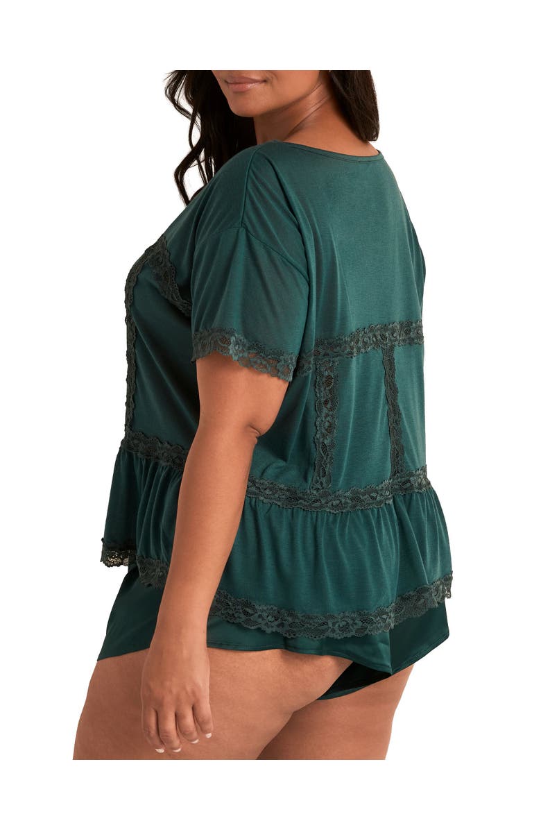 Adore Me Patrice Pajama Set, Alternate, color, Dark Green
