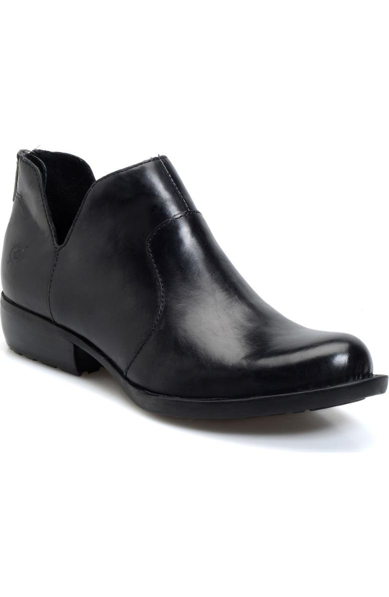 Børn 'Kerri' Bootie, Main, color, Black Leather