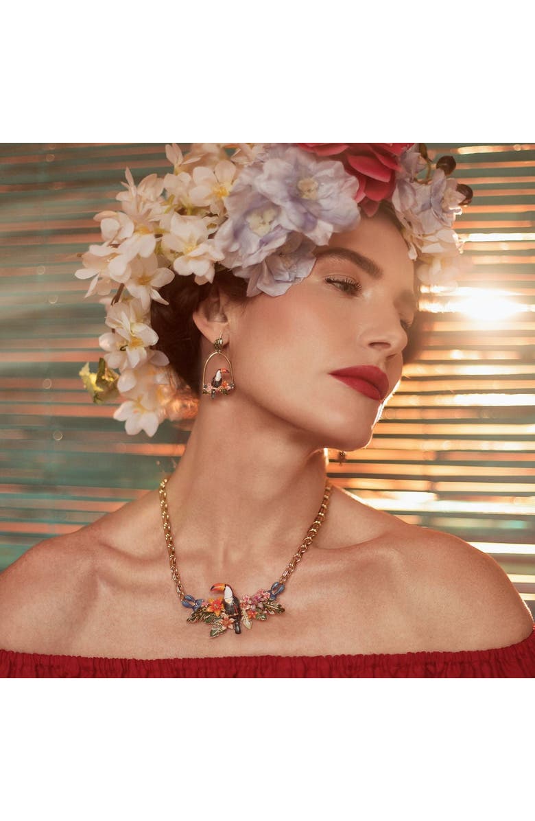 Bill Skinner Studio Toucan Necklace, Alternate, color, Toucan