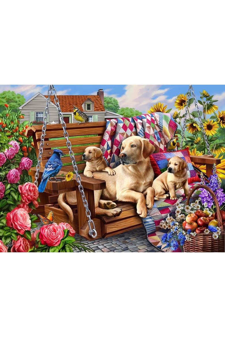 Dogs and Quilts 1000, Alternate, color, Multicolor