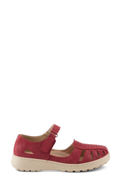 Flexus By Spring Step Otero Sandal In Red