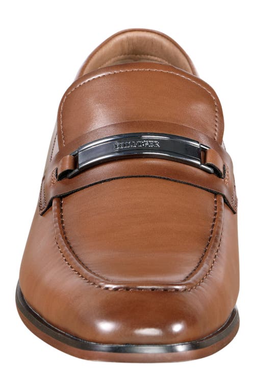 Tommy Hilfiger Speer Apron Toe Loafer In Cognac