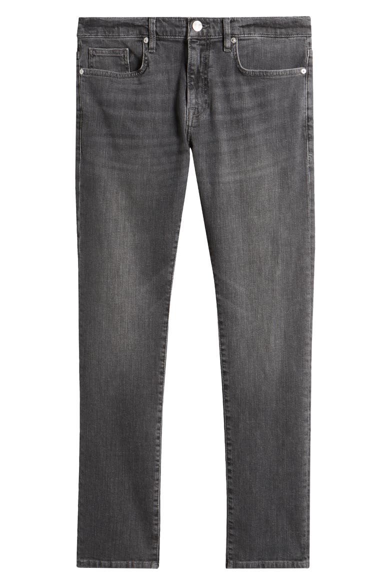 L'Homme Slim Fit Jeans, Alternate, color, CAZADOR DARK