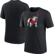 Nike Men's Nike Heather Black Georgia Bulldogs Blitz Legacy Primary Tri-Blend T-Shirt
