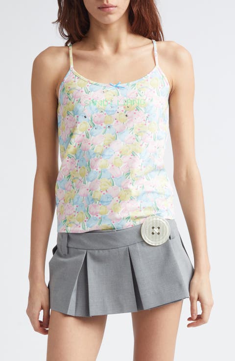 Satsuma Pleated Miniskort