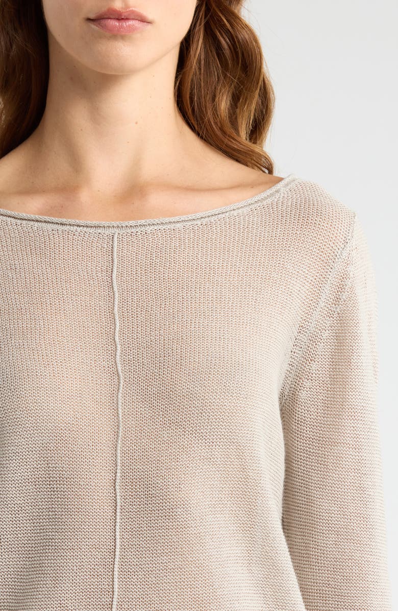 Tommy Bahama Cedar Linen Sweater, Alternate, color, Natural