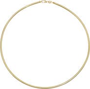 Sara Weinstock 18k Gold Omega Necklace