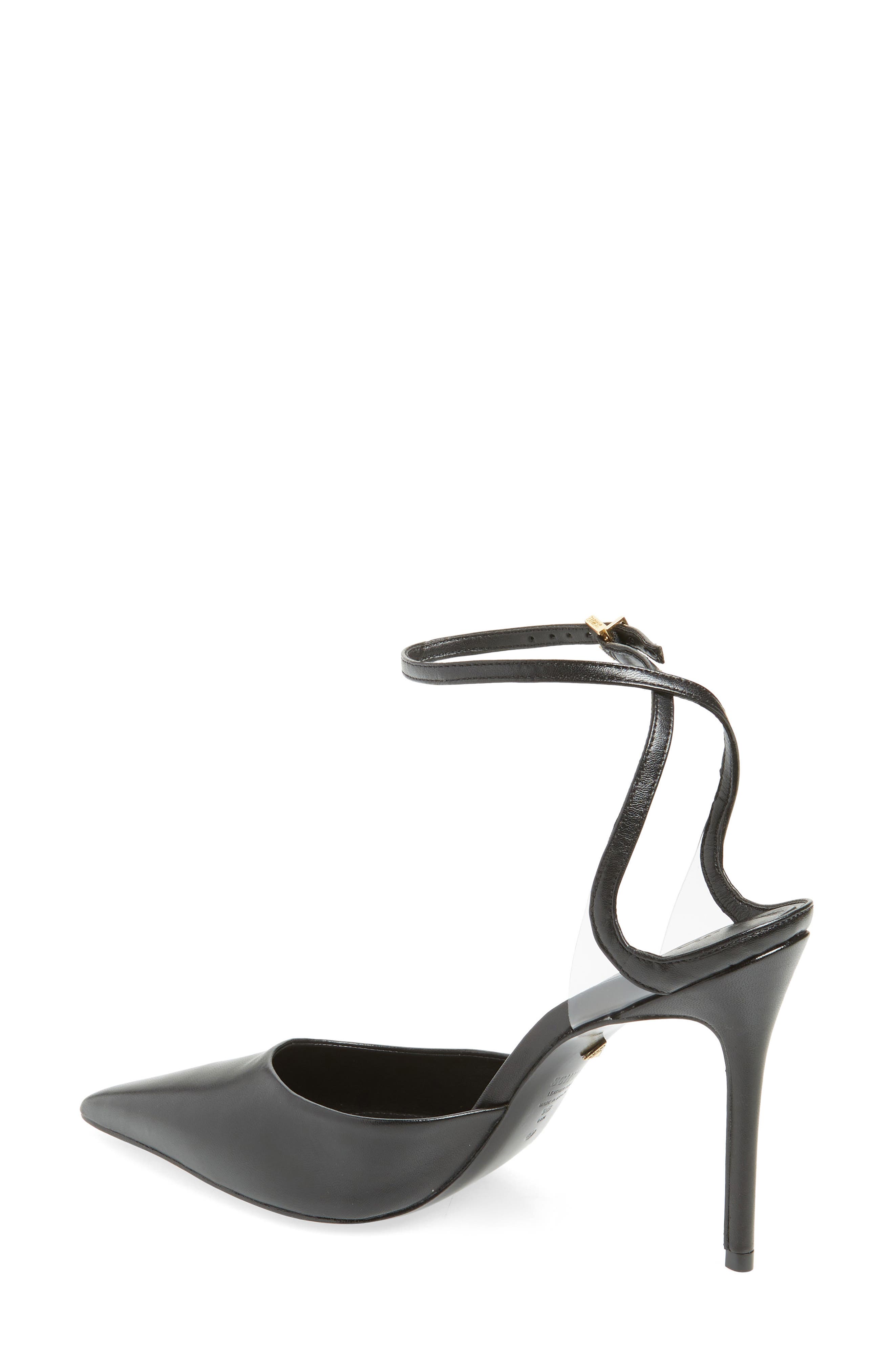 Schutz Skye Ankle Strap Pointed Toe Pump, Alternate, color, 