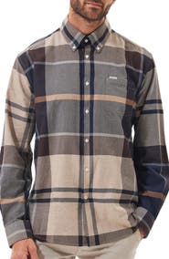 Barbour Bearpark Regular Fit Plaid Button-Down Shirt