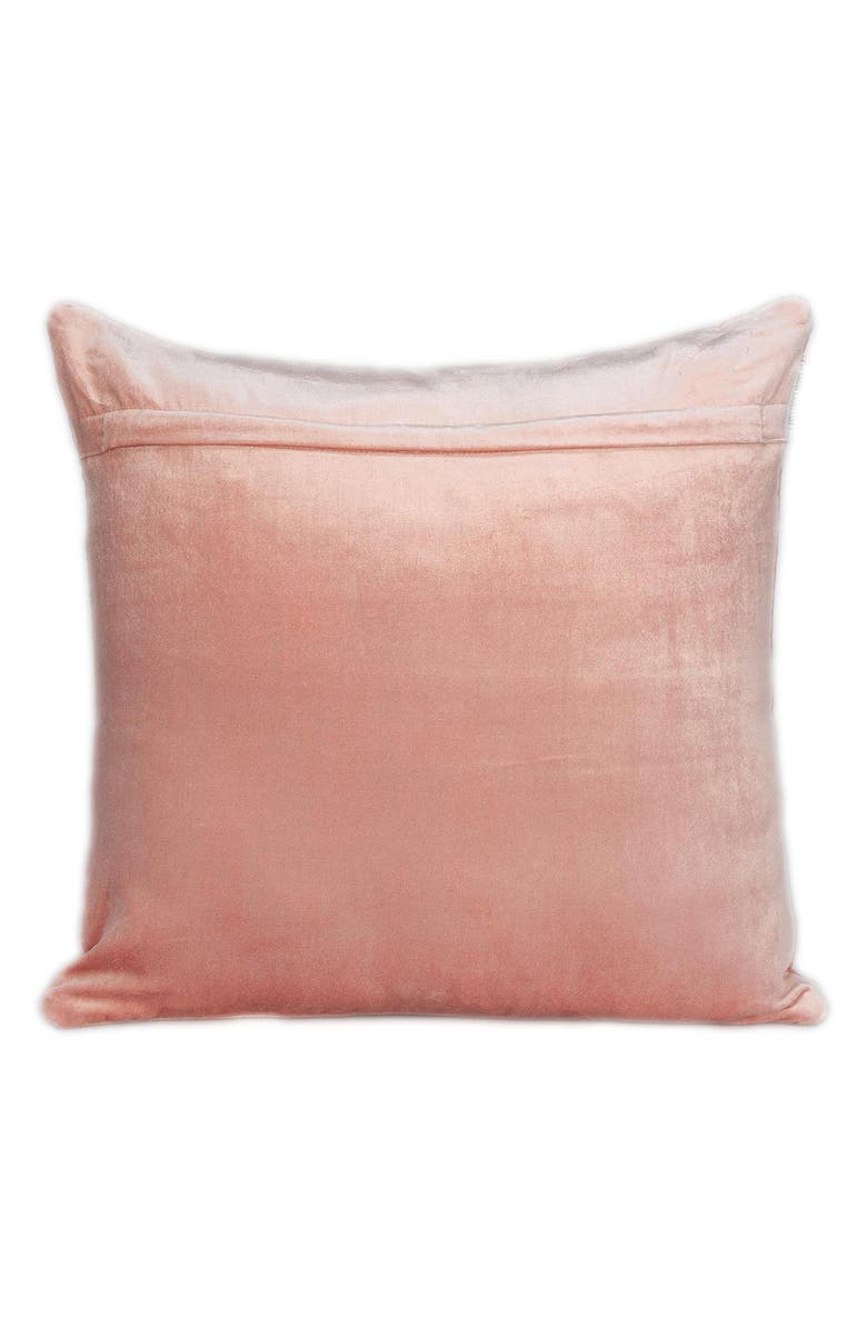 PARKLAND COLLECTION Koko Transitional Pink Throw Pillow, Alternate, color, Pink