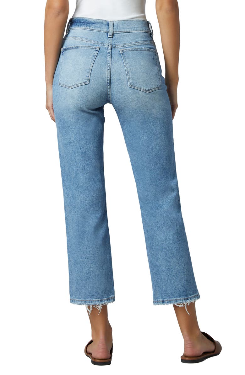 DL1961 Patti High Waist Ankle Straight Leg Jeans, Alternate, color, Reef