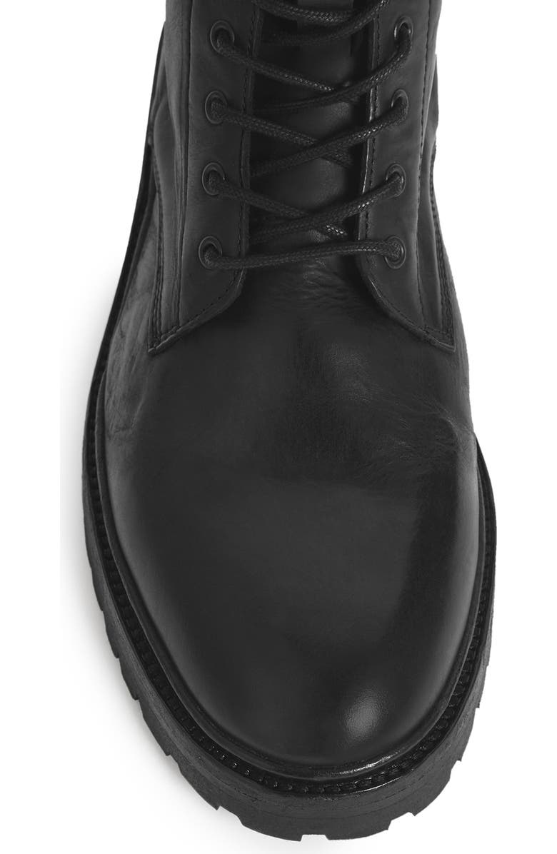 AllSaints Tobias Plain Toe Boot, Alternate, color, Black