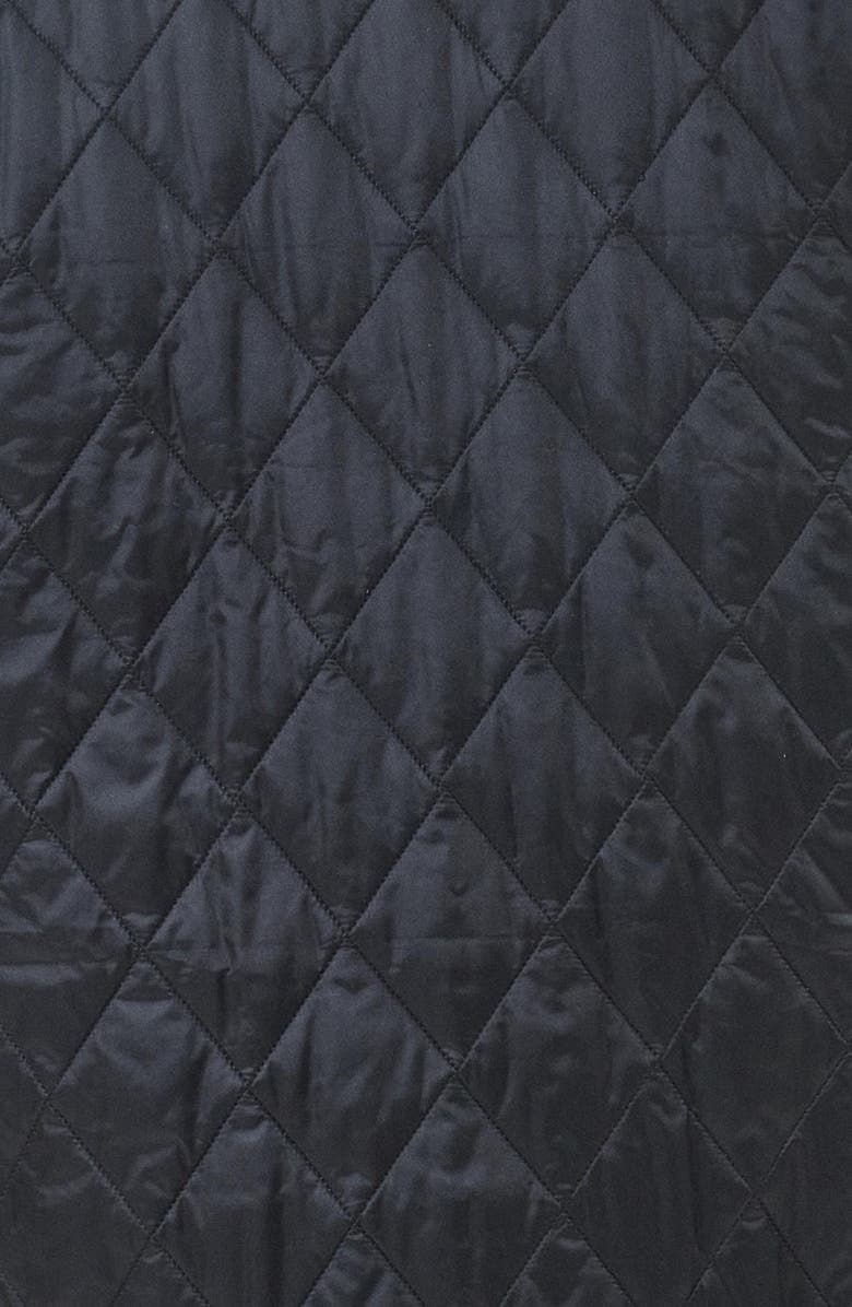 Barbour Clydebank Quilted Jacket, Alternate, color, Black