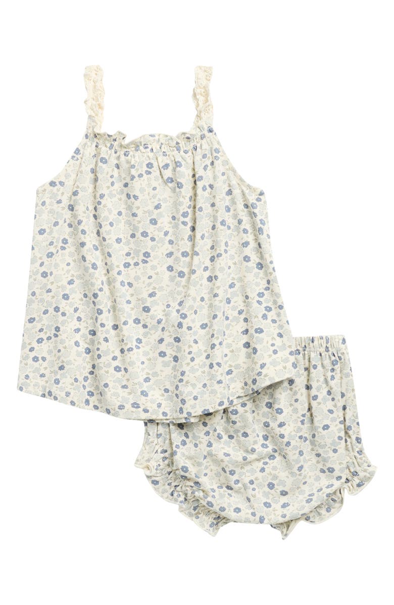 Rylee + Cru Lace Trim Swing Tank & Bloomers Set, Alternate, color, Ivory