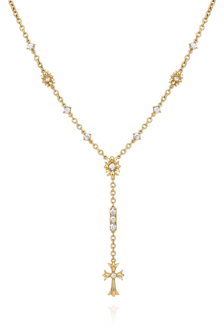 Y Necklace, Main, color, Gold