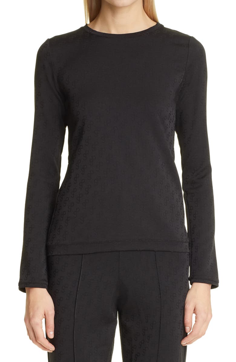 Saks Potts Saya Logo Print Top, Main, color, 