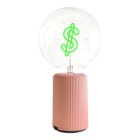 Dollar Sign Portable Table Lamp