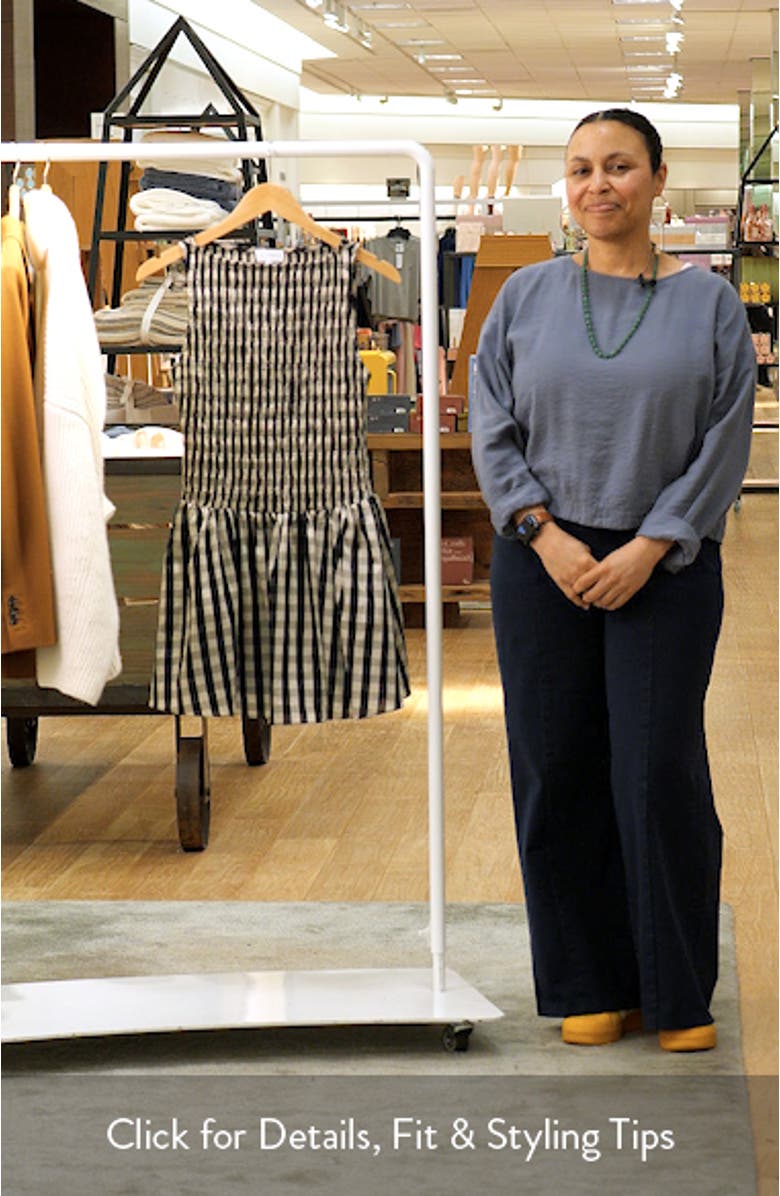 Ellen Gingham Minidress, sales video thumbnail