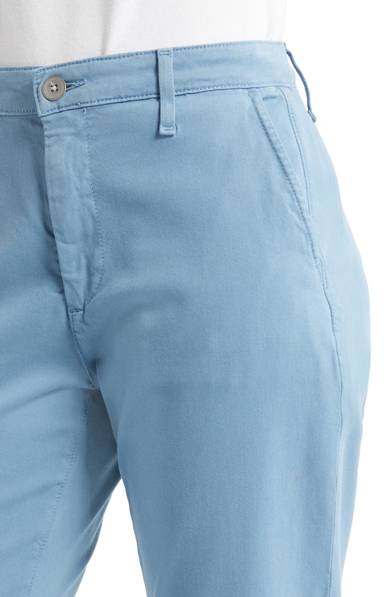 AG Caden Crop Twill Trousers, Alternate, color, Clear Skies