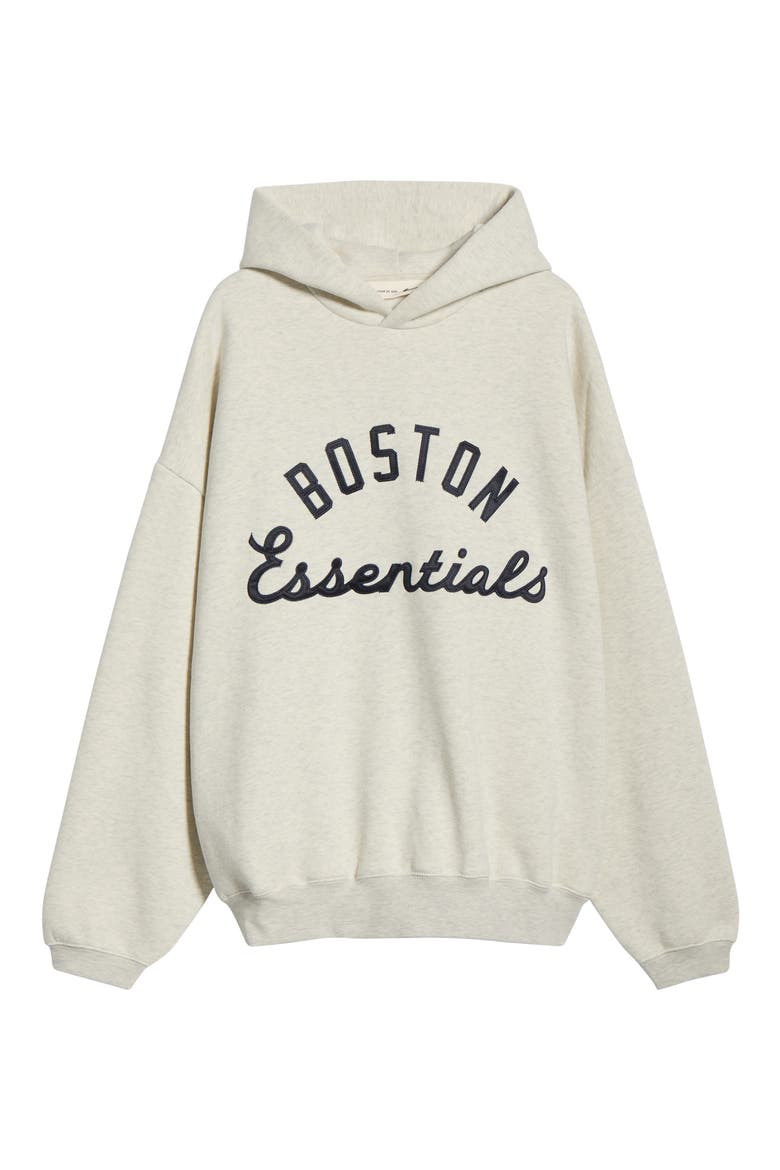 x MLB Red Sox Sport Cotton Blend Graphic Hoodie, Alternate, color, OATMEAL HEATHER/ LIGHT HEATHER