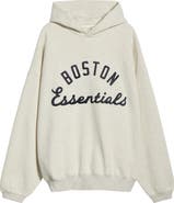 Fear of God Essentials x MLB Red Sox Sport Cotton Blend Graphic Hoodie