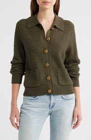 rag & bone Jaz Basketweave Cardigan