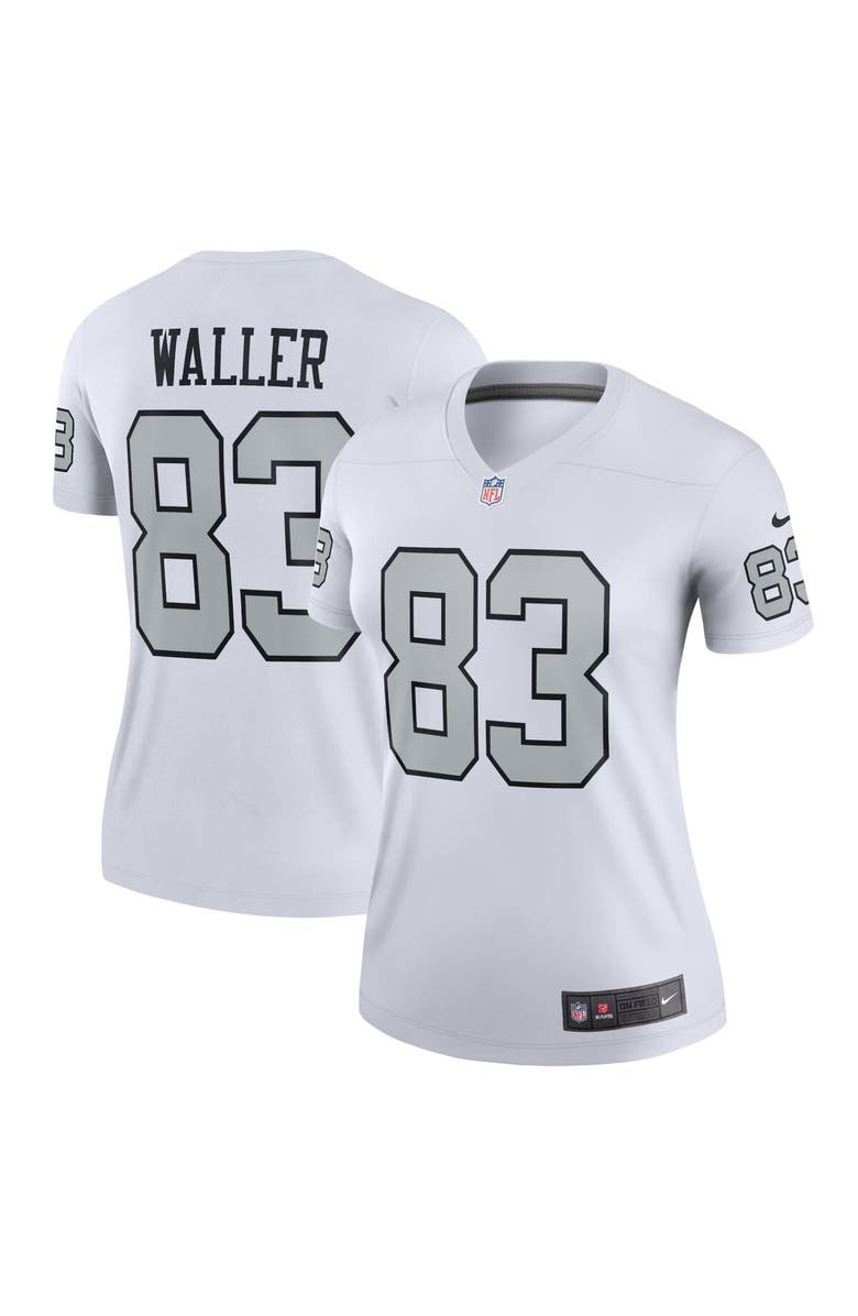 Nike Women's Nike Darren Waller  White Las Vegas Raiders Alternate Legend Player Performance Top, Alternate, color, 