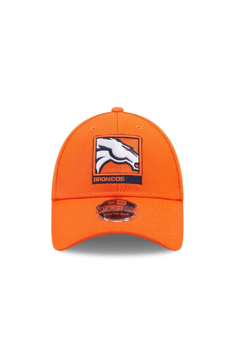 New Era Men's New Era Orange Denver Broncos Framed AF 9FORTY Snapback Hat, Alternate, color, 