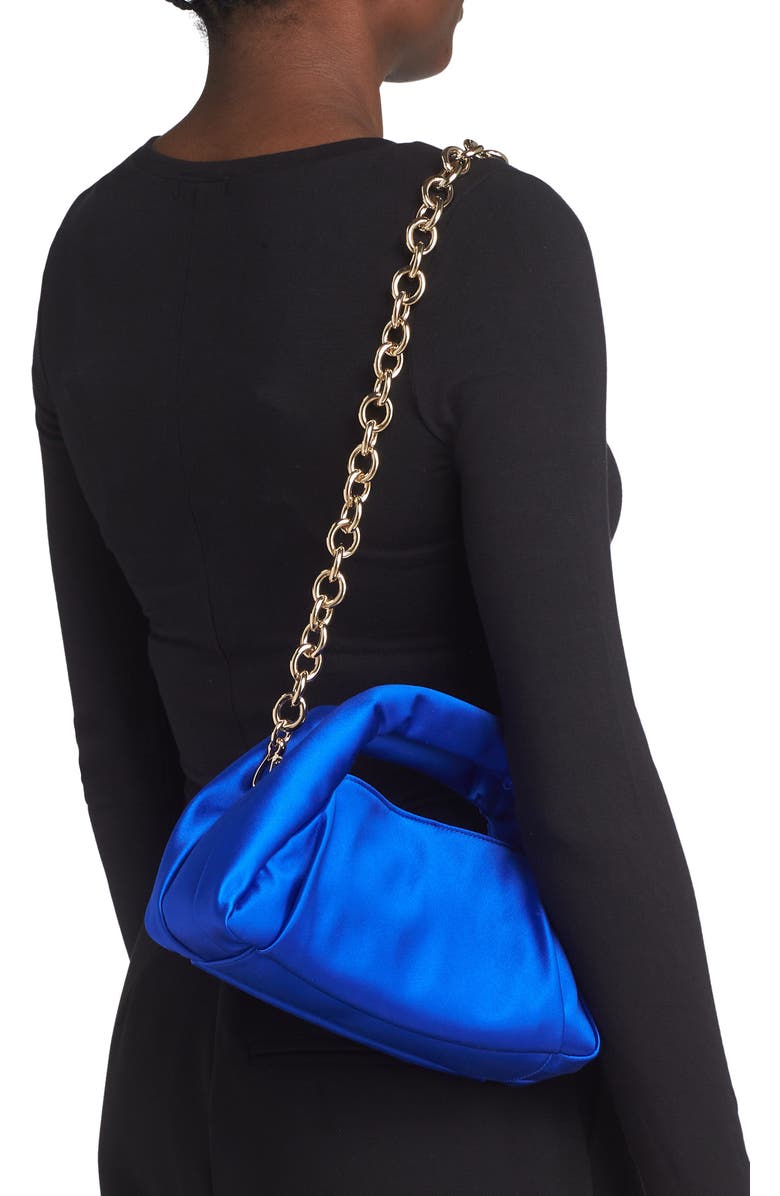 Stuart Weitzman The Moda Mini Tote, Alternate, color, Royal Blue