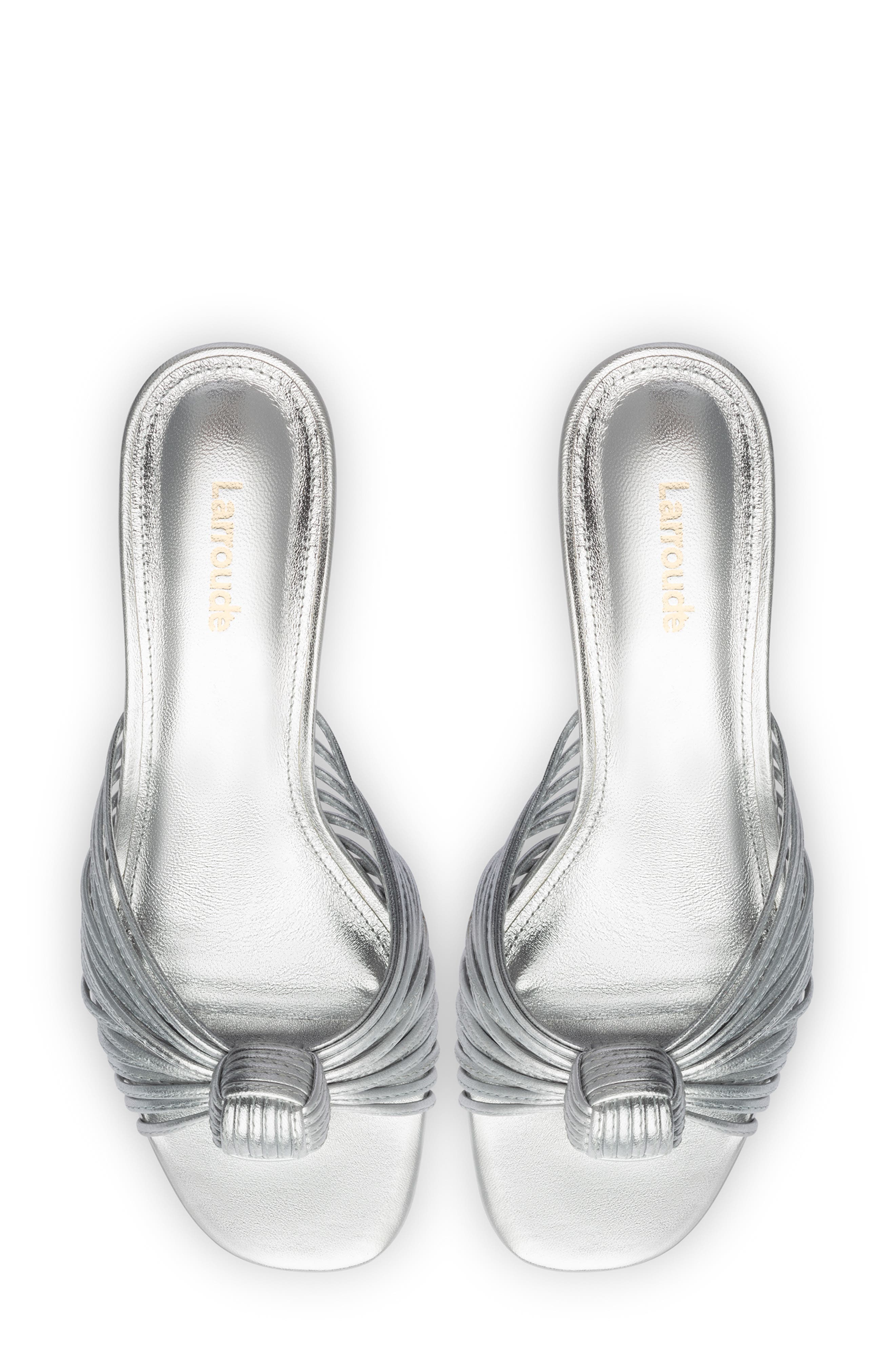 Larroudé Valerie Kitten Heel Slide Sandal, Alternate, color, 