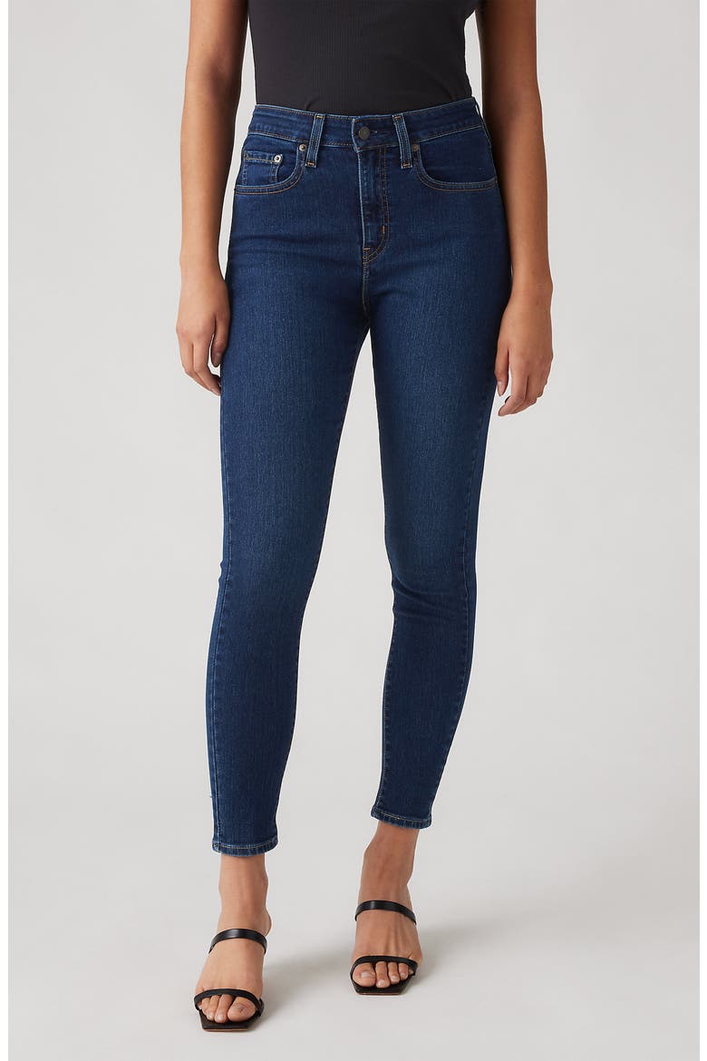 721 High Waist Ankle Skinny Jeans, Main, color, ETERNAL INDIGO DRK B