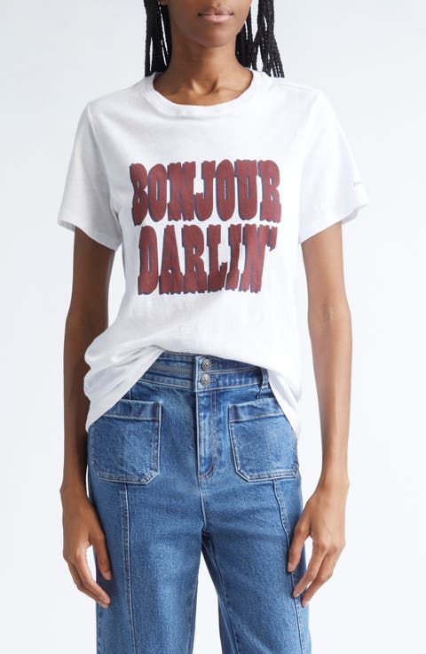 Bonjour Darlin Graphic T-Shirt