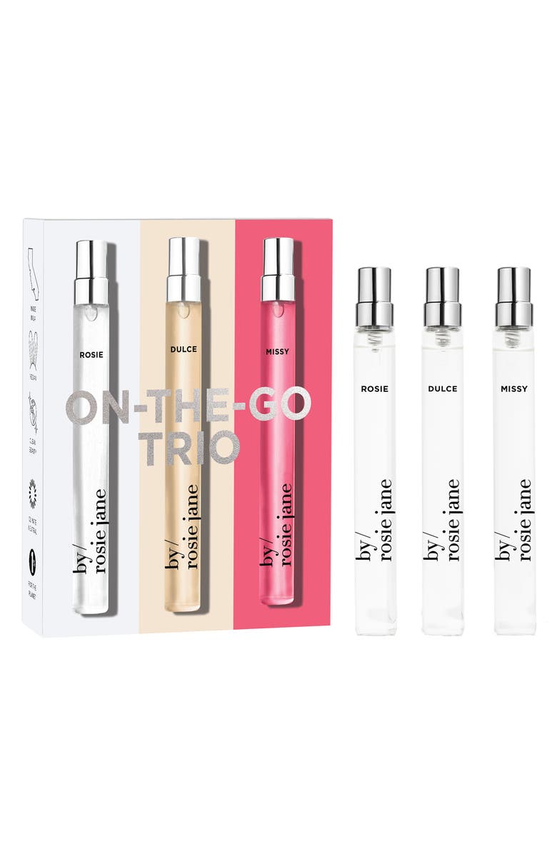 By Rosie Jane Set of 3 On The Go Travel Sprays $87 Value, Main, color, 