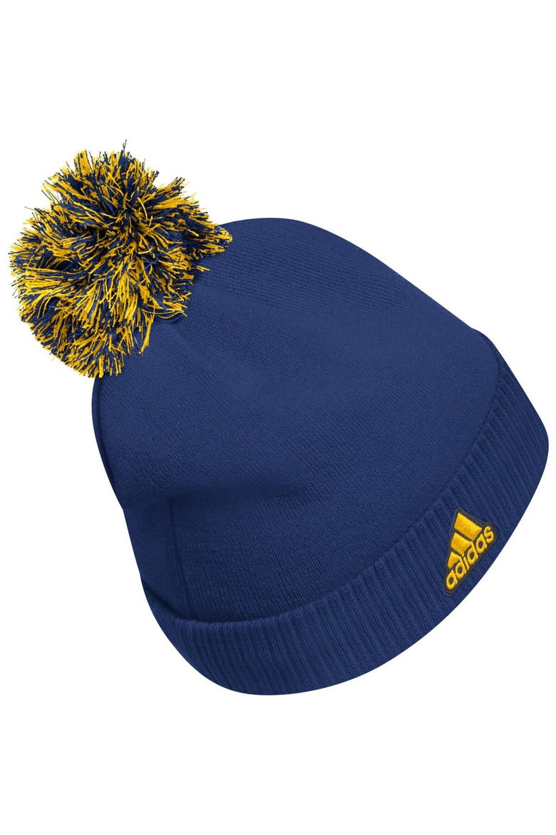 Men's adidas Blue St. Louis Blues COLD.RDY Cuffed Knit Hat with Pom, Alternate, color, Blue