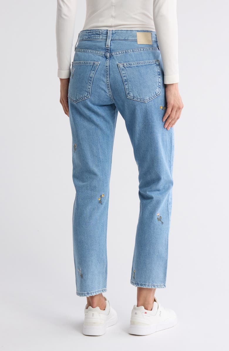 AG Ex-Boyfriend Slouchy Slim Jeans, Alternate, color, Eb Super Bloom Flower Child