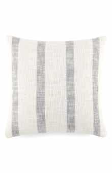 HOMESPUN Yarn-Dyed Stripe Cotton Throw Pillow