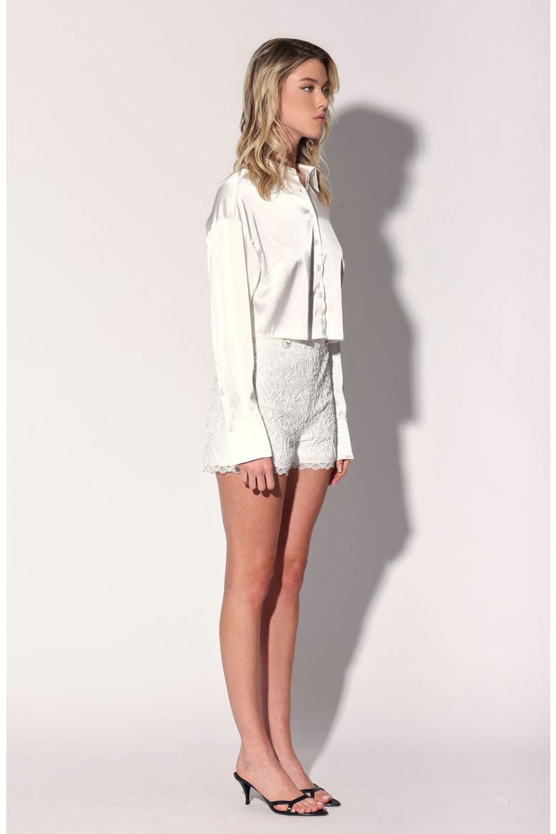 Ashley Short, Alternate, color, White Lace