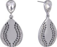 Laundry by Shelli Segal Crystal Teardrop Earrings