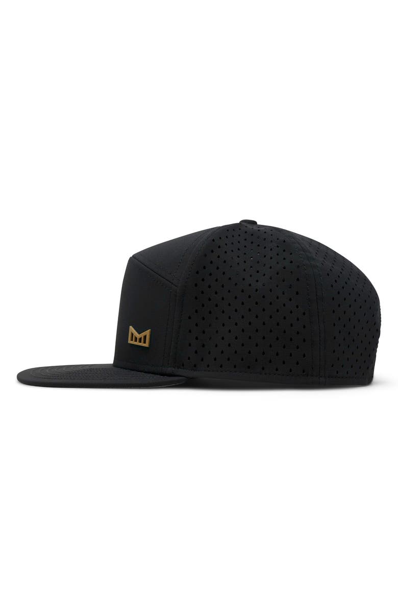 Melin Trenches Icon Hydro Performance Snapback Hat, Alternate, color, Black/Gum