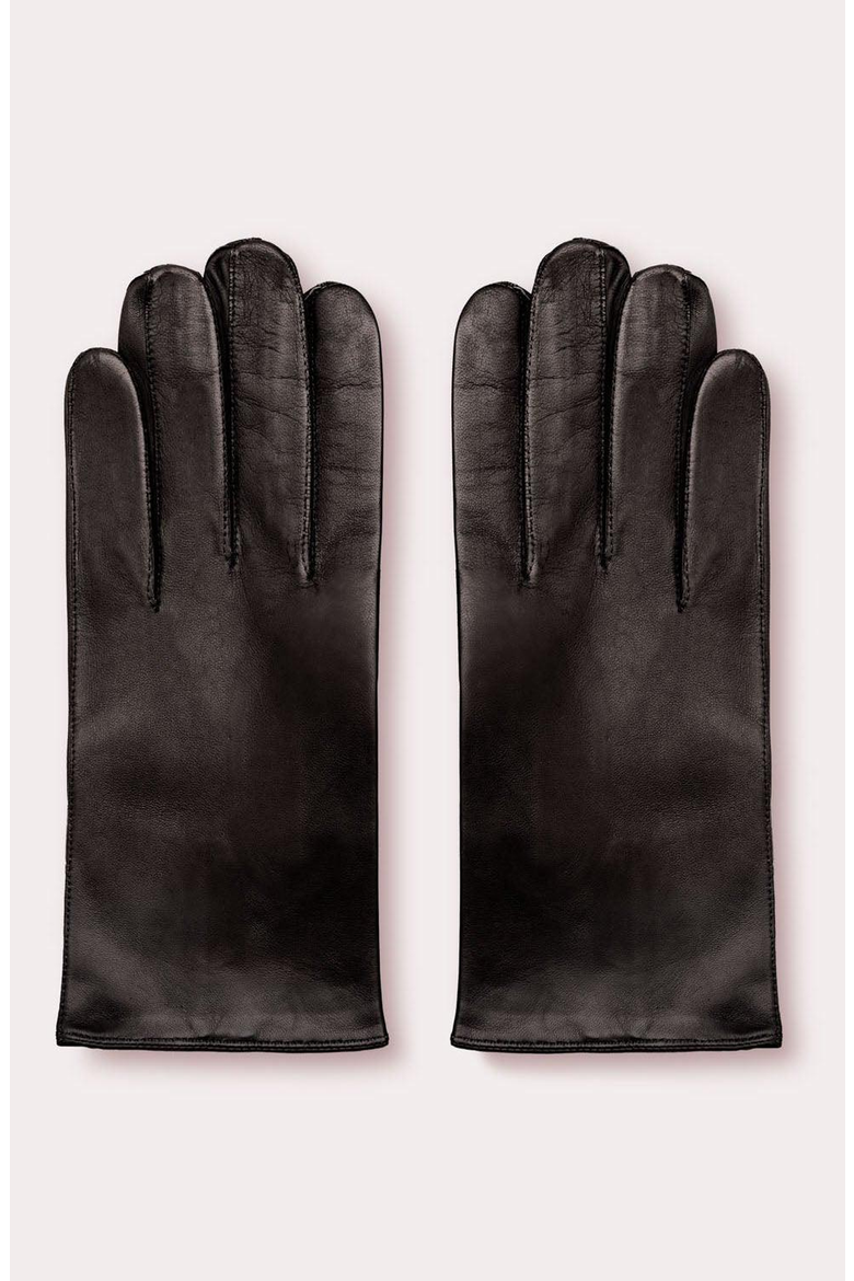 Grant Cashmere Lined Leather Gloves, Alternate, color, Black
