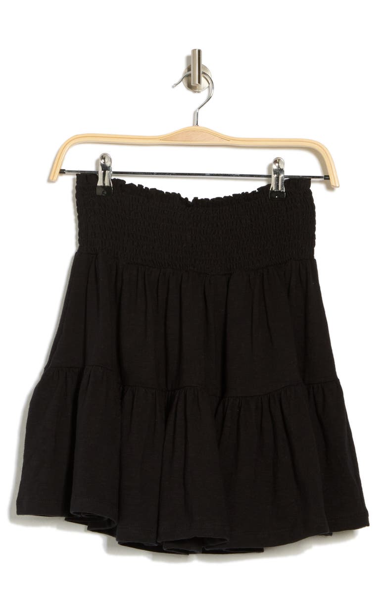 INTERNATIONAL DESIGNER Tiered Cotton Skirt, Alternate, color, 