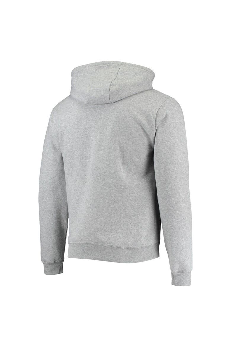 Men's League Collegiate Wear Heathered Gray Army Black Knights Seal Neuvo Essential Fleece Pullover Hoodie, Alternate, color, Heather Gray