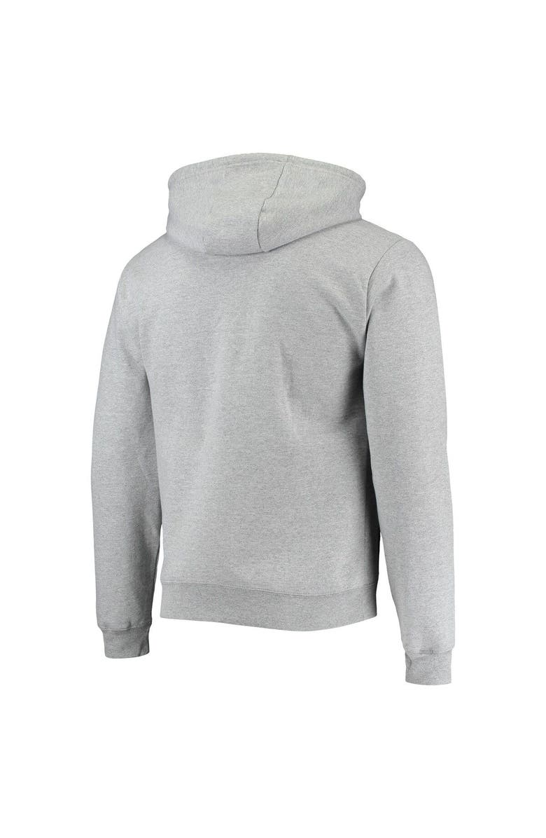 LEAGUE COLLEGIATE WEAR Men's League Collegiate Wear Heathered Gray Army Black Knights Seal Neuvo Essential Fleece Pullover Hoodie, Alternate, color,