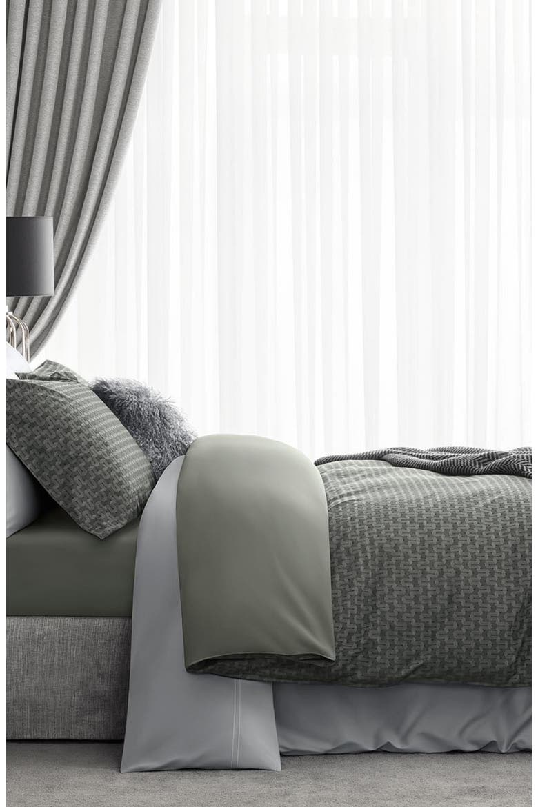 Kingston Duvet Cover, Alternate, color, Green