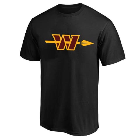 Men's Fanatics Black Washington Commanders Big & Tall Alternate Logo T-Shirt