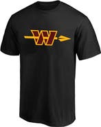 FANATICS Men's Fanatics Black Washington Commanders Big & Tall Alternate Logo T-Shirt