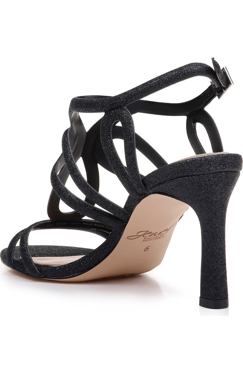 Jewel Badgley Mischka Simba Embellished Strappy Sandal, Alternate, color,